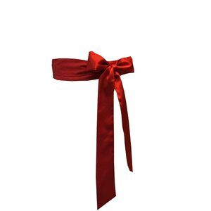 9695 Satin Sash Belt For Bridal Wedding Bridesmaid Dress 2'' Wide Silk